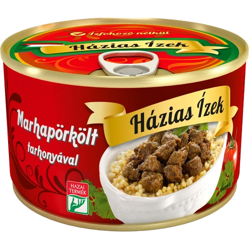 Házias Ízek Marhapörkölt tarhonyával 400 g