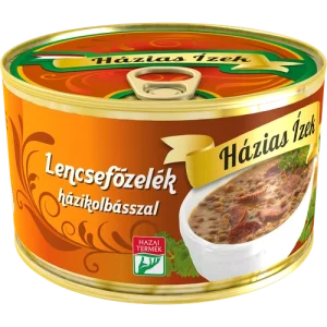 Házias Ízek Lentil Stew with Home-Style Sausage 400 g