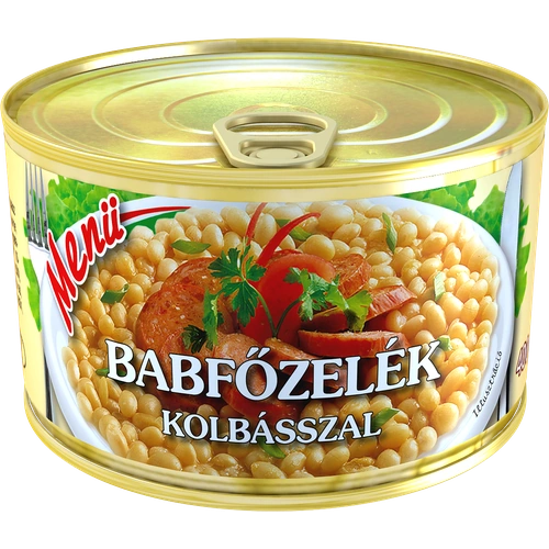 Menü Babfőzelék kolbásszal 400 g