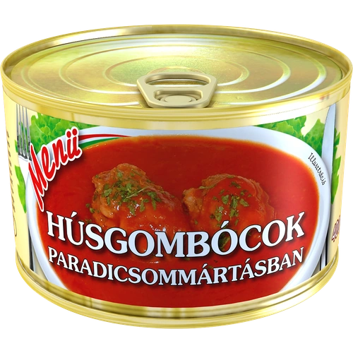 Menü Húsgombócok paradicsommártásban 400 g