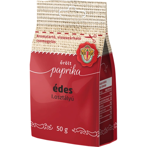 I. Osztályú Édes Őrölt Paprika 50 g