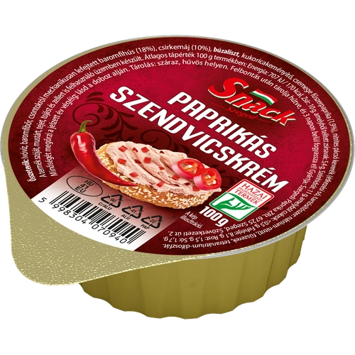 SNACK Paprikás Szendvicskrém 100 g
