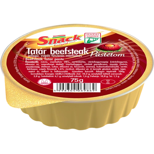 SNACK Tatárbeefstaek pástétom 75 g