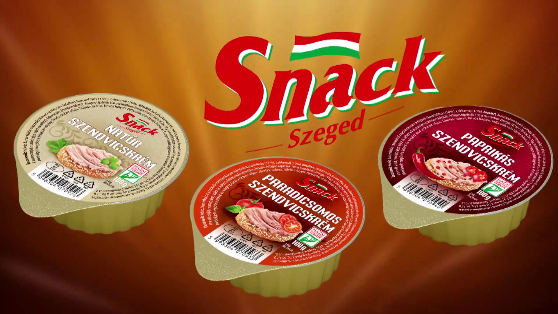 SNACK szendvicskrémek 3 új ízben